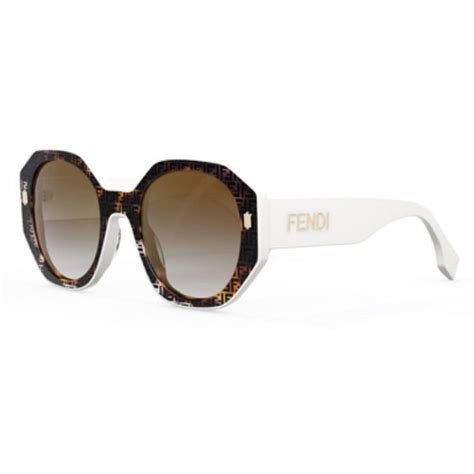 fendi sunglasses brown leather|authentic Fendi sunglasses.